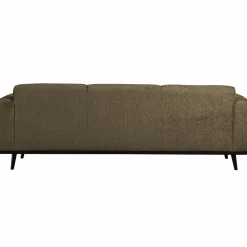 Woood Statement 3-zits bank 230 cm structure velvet bonsai