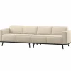 Woood Statement 4-Zits Bank 280 Cm Beige Melange