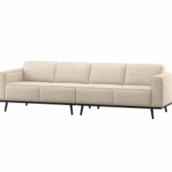 Woood Statement 4-Zits Bank 280 Cm Beige Melange