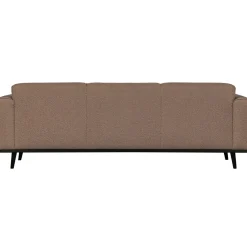 Woood Statement 3-zits bank 230 cm bouclé nougat