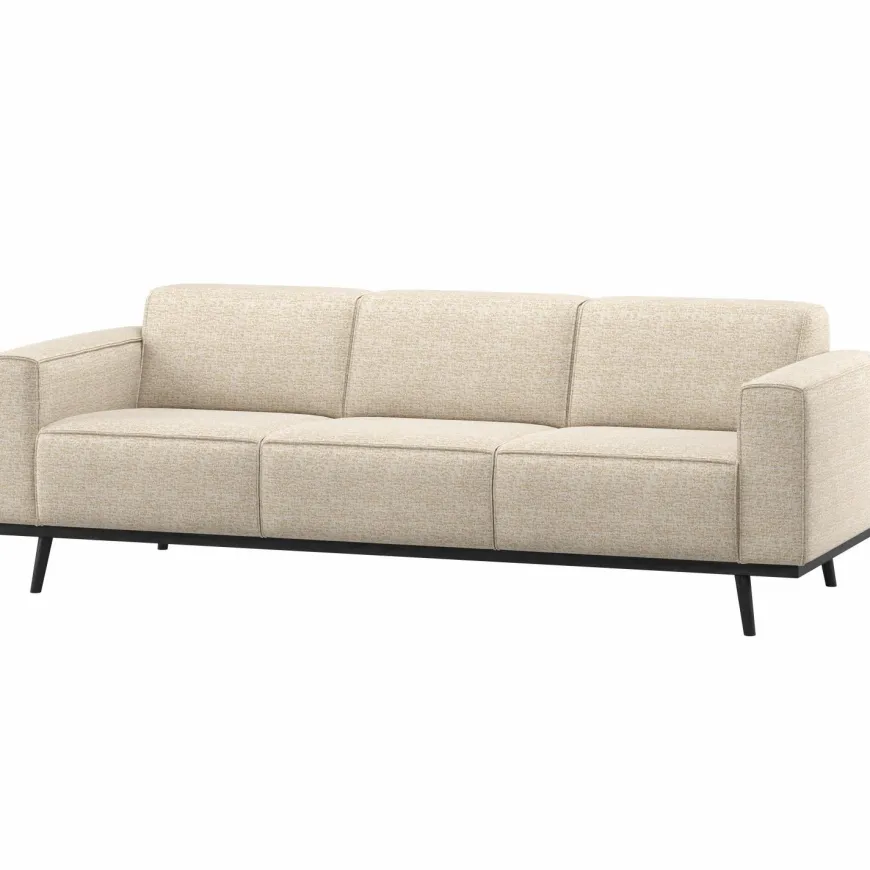 Woood Statement 3-Zits Bank 230 Cm Beige Melange