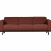 Woood Statement 3-zits bank 230 cm bouclé chestnut
