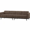 Woood Statement 4-Zits Bank 280 Cm Bruin Melange
