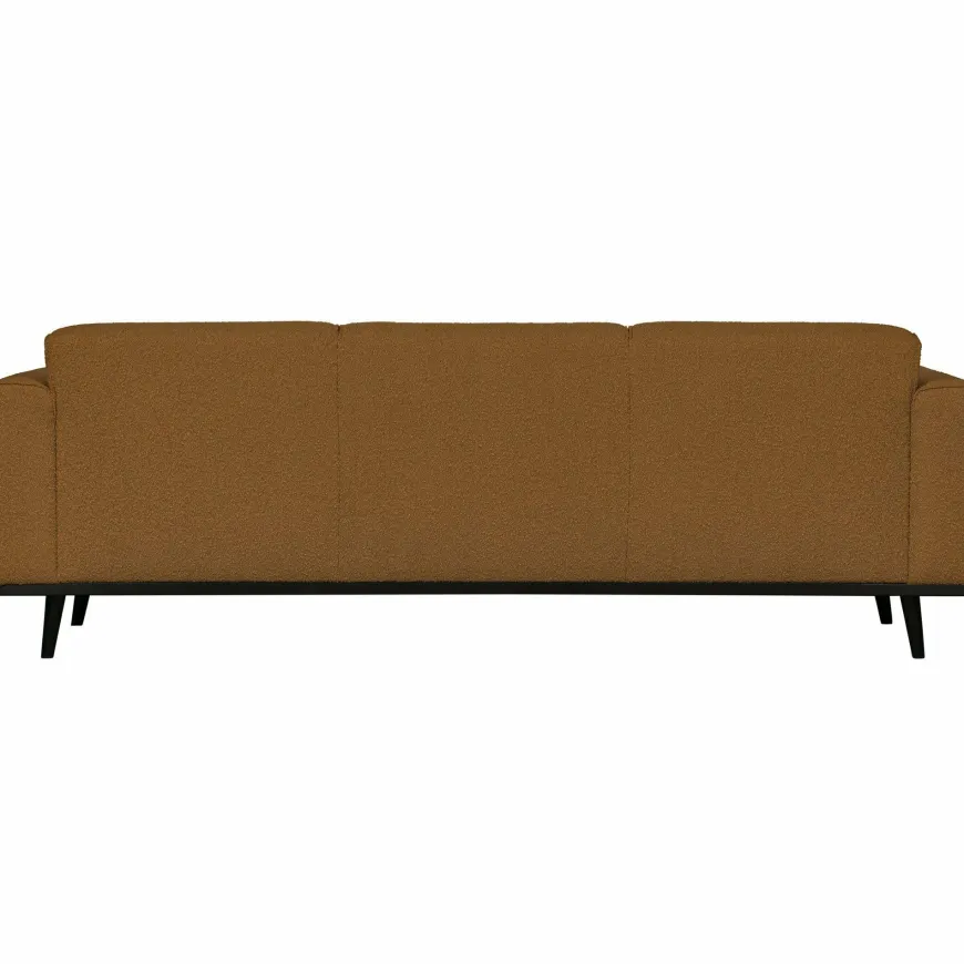 Woood Statement 3-zits bank 230 cm bouclé butter