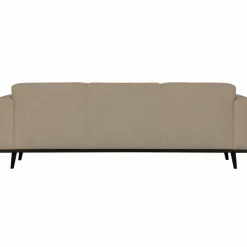 Woood Statement 3-zits bank 230 cm bouclé beige