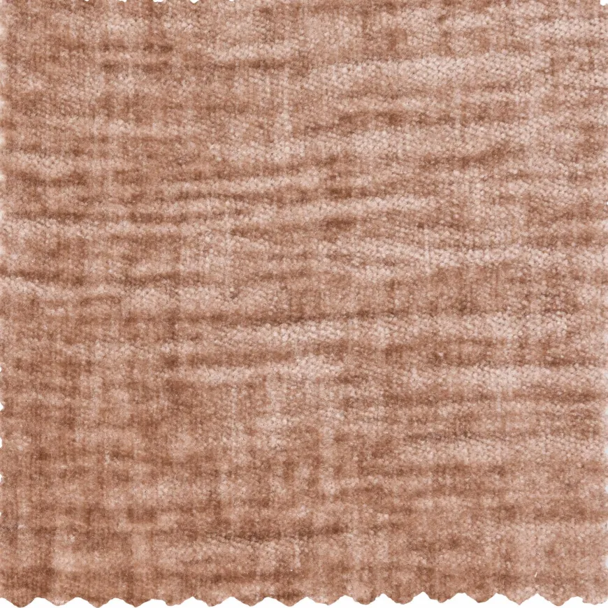 Woood Statement 4-Zits Bank 280 Cm Chenille Velvet Perzikroze