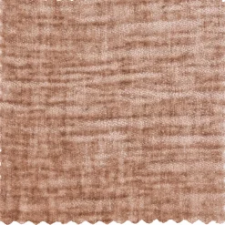 Woood Statement 3-Zits Bank 230 Cm Chenille Velvet Perzikroze