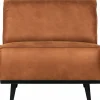 Woood Statement 1-zits element lederlook cognac