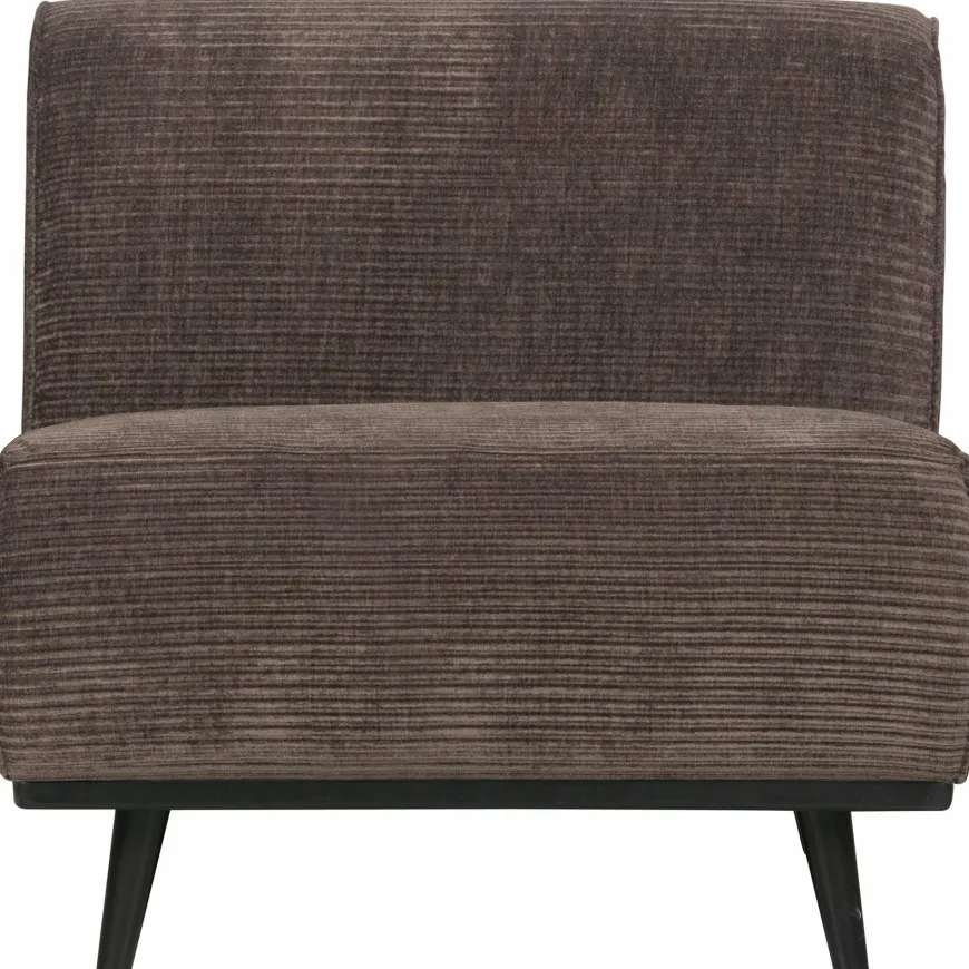 Woood Statement 1-zits element brede platte rib taupe