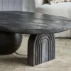 Woood Steppe Salontafel Mango Hout Zwart