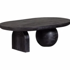 Woood Steppe Salontafel Mango Hout Zwart