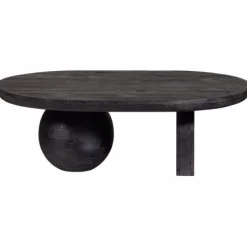 Woood Steppe Salontafel Mango Hout Zwart