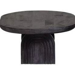 Woood Steppe Salontafel Mango Hout Zwart