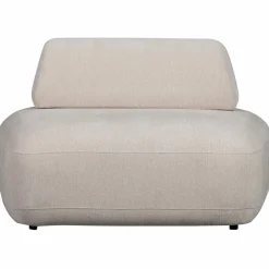Woood Sterck fauteuil met verplaatsbare rugleuning zand