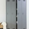 Woood Stijn Hoog 2drs Lockerkast Steel Grey [fsc]