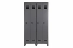 Woood Stijn Hoog 2drs Lockerkast Steel Grey [fsc]