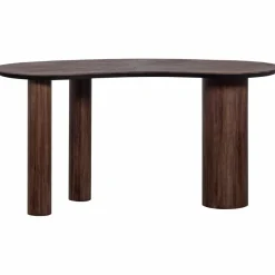 Woood Sun organische sidetable/bureau recycled teak bruin