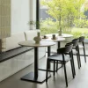 Woood Tablo bistro tafel tussenstuk vingerlas 80x68cm dakargrau [fsc]
