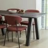 Woood Tablo eettafel afgerond vingerlas 160x90cm mystic brown [fsc]