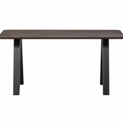 Woood Tablo eettafel afgerond vingerlas 160x90cm mystic brown [fsc]