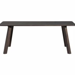 Woood Tablo eettafel afgerond vingerlas 200x90cm mystic brown [fsc]