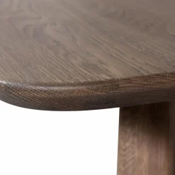 Woood Tablo eettafel deens ovaal dl 180x100cm cashmere brown [fsc]