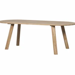 Woood Tablo eettafel ovaal vingerlas 220x90cm transparant [fsc]