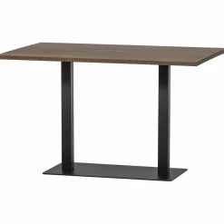 Woood Tablo eettafel recht vingerlas 120x80cm cashmere brown [fsc]
