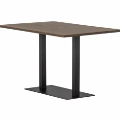 Woood Tablo eettafel recht vingerlas 120x80cm cashmere brown [fsc]