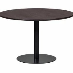Woood Tablo eettafel rond vingerlas Ø120cm mystic brown [fsc]