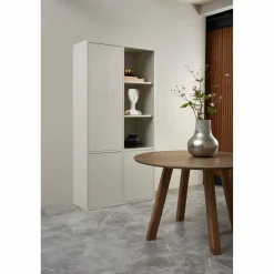 Woood Tablo eettafel rond dl o120cm cashmere brown [fsc]