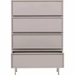 Woood Tours Ladekast 4 Lades Melamine/Mdf Zand