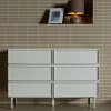 Woood Tours Ladekast 6 Lades Melamine/Mdf Zand