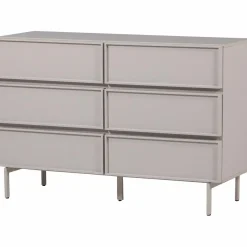 Woood Tours Ladekast 6 Lades Melamine/Mdf Zand