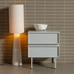Woood Tours Ladekast/Nachtkastje 2 Lades Melamine/Mdf Zand