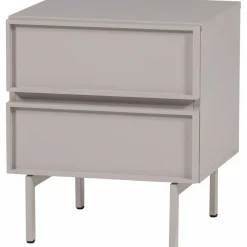 Woood Tours Ladekast/Nachtkastje 2 Lades Melamine/Mdf Zand
