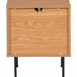 Woood Tours Ladekast/Nachtkastje 2 Lades Melamine/Mdf Naturel