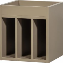 Woood TURNER platenkast grenen mud [fsc]