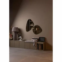 Woood TURNER platenkast grenen mud [fsc]