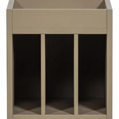 Woood TURNER platenkast grenen mud [fsc]