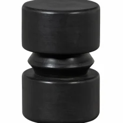 Woood Tuve bijzettafel hout bruin/zwart