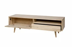 Woood Tygo Tv Meubel 150 Eiken Met Retro Poten [fsc]