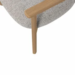 Woood Udar fauteuil met houten frame naturel
