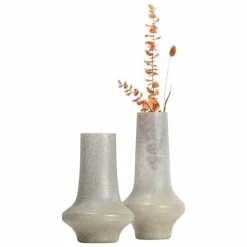 Woood Vaas Mid Century Glas jade groen - 2 maten