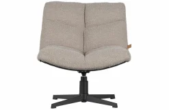 Woood Vinny Draaifauteuil bouclé Zand