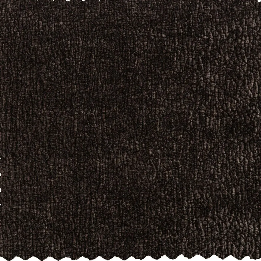 Woood Vogue barstoel 65cm 3d chenille donkerbruin