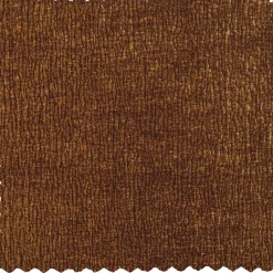 Woood Vogue eetkamerstoel 3d chenille middenbruin chrome poot