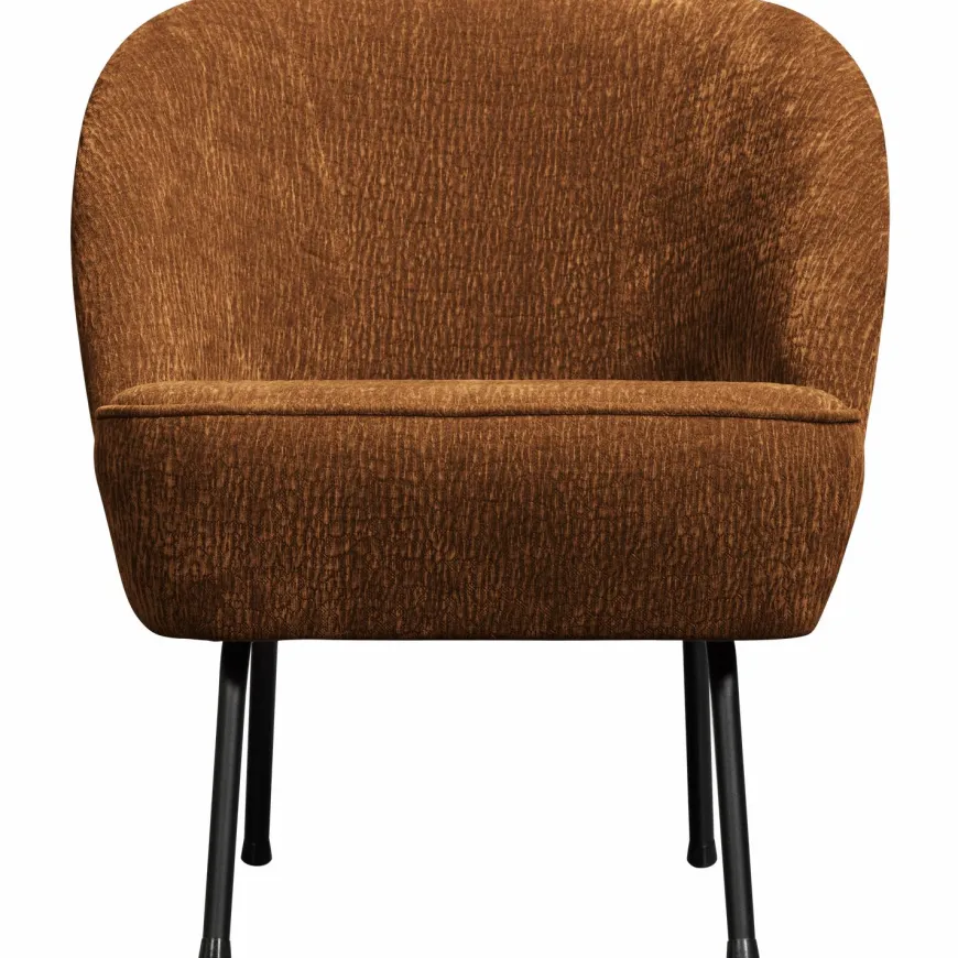 Woood Vogue fauteuil 3d chenille middenbruin