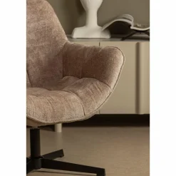 Woood Wibo draaifauteuil taupe