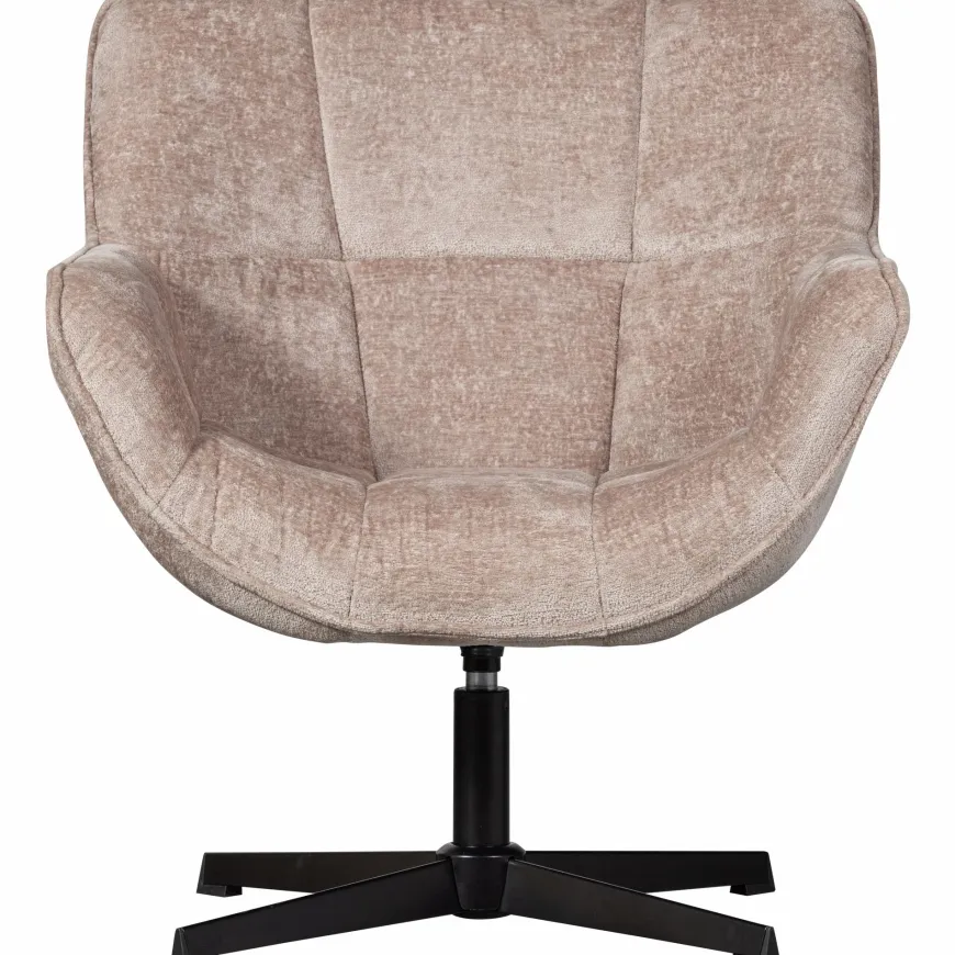 Woood Wibo draaifauteuil taupe